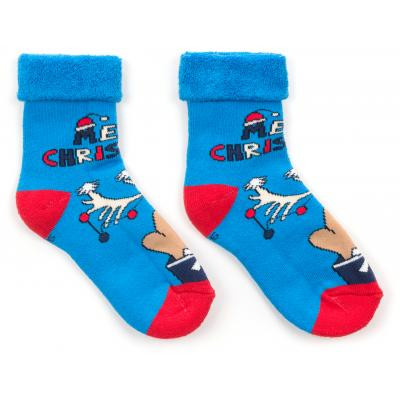 Шкарпетки дитячі BNM з лосем (M1C0101-2028-1-lightblue)