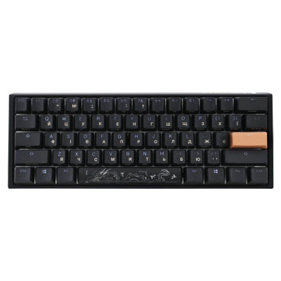 Клавіатура Ducky One 3 Mini Cherry MX Speed Silver RGB UA USB Black (DKON2161ST-PUAPXCLAWSC1)