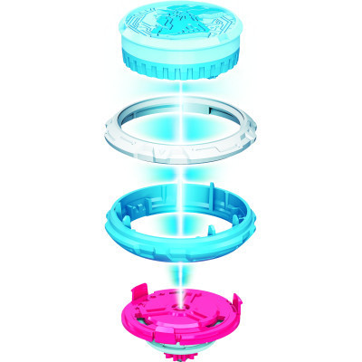 Дзига Auldey набір Infinity Nado VI Starter Battle Set Gold Warrior Phoenix vs Lighting Leopard (EU654183)