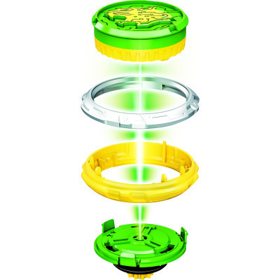 Дзига Auldey набір Infinity Nado VI Starter Battle Set Gold Warrior Phoenix vs Lighting Leopard (EU654183)