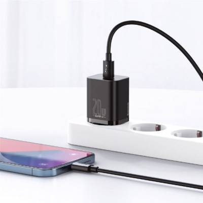 Зарядний пристрій Baseus 1 Type-C 20W (CCSUP-B01)