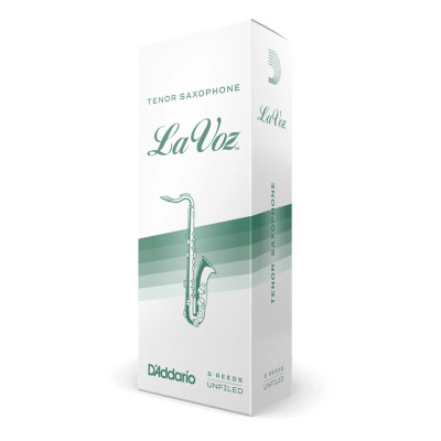 Тростина для саксофона D&#039;Addario La Voz - Tenor Sax Medium Hard - 5 Pack (RKC05MH)