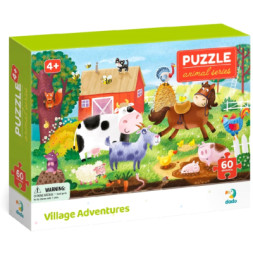 Пазл DoDo Сільські пригоди, 60 елементів (300377)