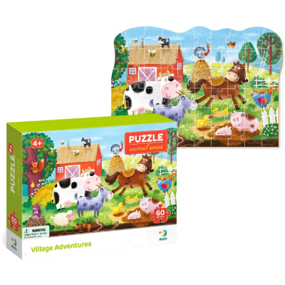 Пазл DoDo Сільські пригоди, 60 елементів (300377)