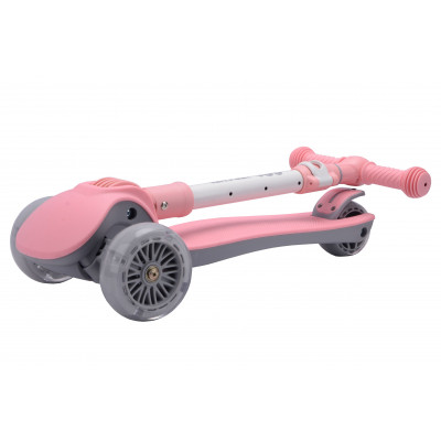 Самокат GO Travel складаний Рожевий (LS308PK)