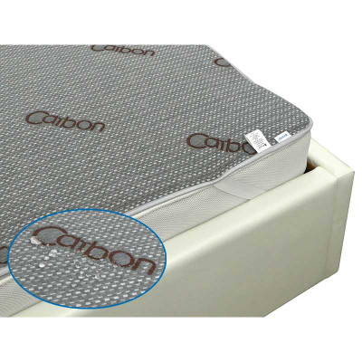 Наматрацник Руно Водонепроникний на гумці Carbon 180х190 см (819Carbon)