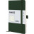 Блокнот Axent Partner Soft Skin 125x195 мм 96 аркушів у клітинка Зелений (8616-23-A)