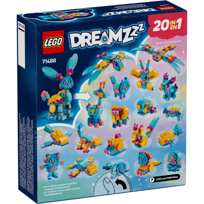 Конструктор LEGO DREAMZzz Творчі тваринні пригоди Бунчу (71488)