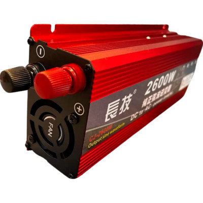 Автомобільний інвертор Choetech 12/220V 1300Вт, чиста синусоїда (CJ-2600M)