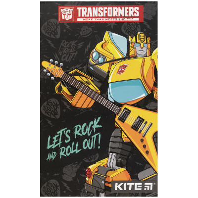 Блокнот Kite Transformers 50 листів, А6 нелінований (TF21-195)
