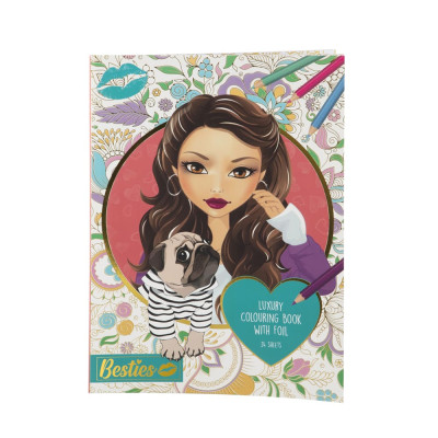 Набір для творчості Besties Розмальовка A4 &quot;Магія золота»/Бестіс (961026)