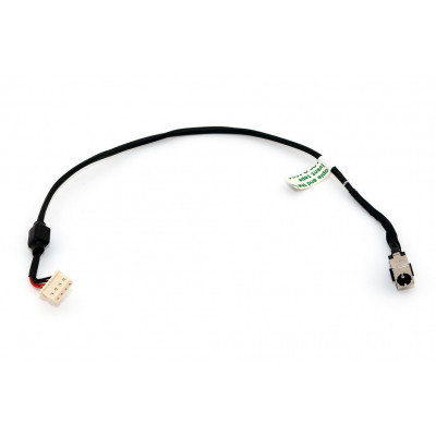 Роз&#039;єм живлення ноутбука з кабелем для Toshiba PJ286 (5.5mm x 2.5mm), 4-pin, 27 см Универсальный (A49053)