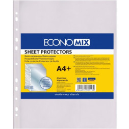 Файл Economix А4+ 40 мкм глянсових, 20 штук (E31113)
