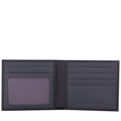 Гаманець Smith &amp; Canova 90013 Black-Grey