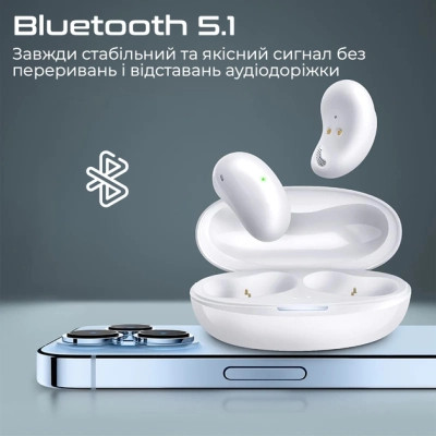 Навушники Promate Teeny White (teeny.white)