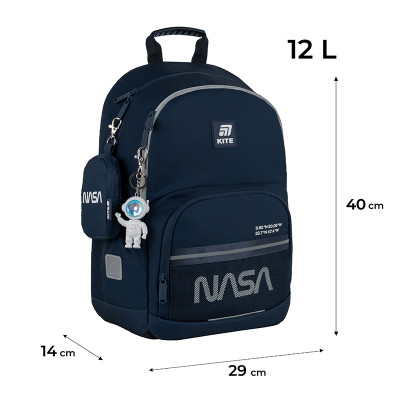 Рюкзак шкільний Kite Education 585 NASA (NS25-585M)