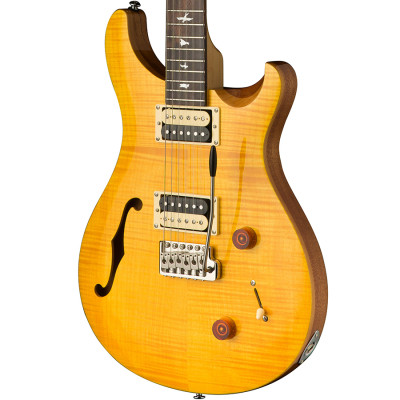 Гітара напівакустична PRS SE Custom 22 Semi-Hollow Santana Yellow