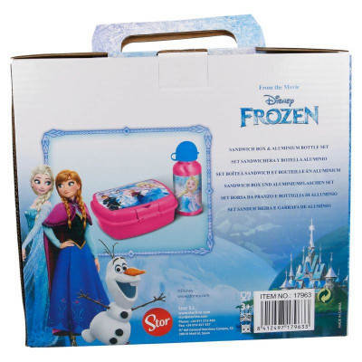 Набір дитячого посуду Stor Disney - Frozen Urban Back To School Set in Gift Box (Stor-17963)