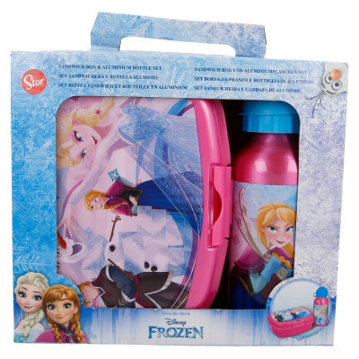 Набір дитячого посуду Stor Disney - Frozen Urban Back To School Set in Gift Box (Stor-17963)