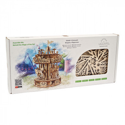 Конструктор Ugears Карусель (6336749)