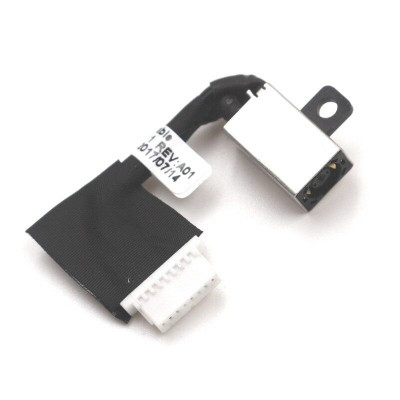 Роз&#039;єм живлення ноутбука з кабелем Dell 03FYH0 (4.5mm x 3.0mm + center pin), 8(7)-pin, 4 см (A49117)