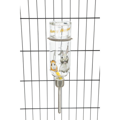 Поїлка для гризунів Trixie Honey &amp; Hopper 500 мл (скло) (4011905604473)