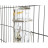 Поїлка для гризунів Trixie Honey &amp; Hopper 500 мл (скло) (4011905604473)