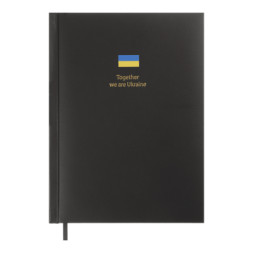 Тижневик Buromax датований 2025 BRAVE, А5 чорний (BM.21125-01)
