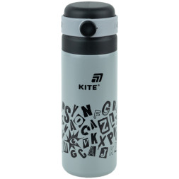 Термос Kite 500 мл, сірий (K25-1222-2)