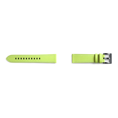 Ремінець до смарт-годинника Samsung Gear Classic Leather Olive-Green (GP-R600BREEBAE)