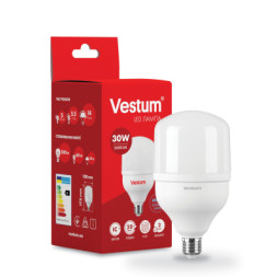 Лампочка Vestum LED T115 30W 6500K 220V E27 (1-VS-1602)