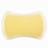 Губка для миття CarLife Classic з дрібними порами 205x130x47mm, жовта (CL-418)