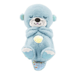 Нічник Bambi М'яка іграшка-нічник Дихаюча видра Blue (2284-25 blue)