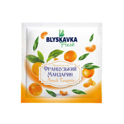 Ароматичне саше Blyskavka Fresh Французький мандарин 10 г (4820214192799)