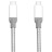 Дата кабель USB-C to USB-C 0.3m USB 3.1 Verbatim (48867)