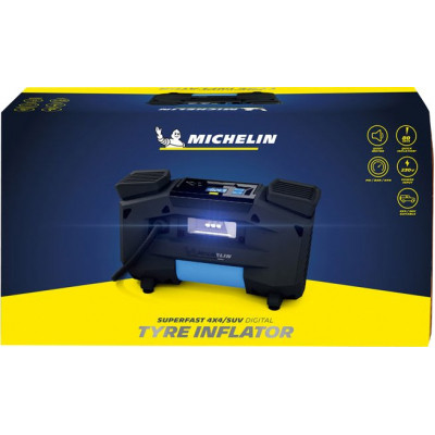Автомобільний компресор Michelin Надшвидкий цифровий насос для накачування шин 4х4 (73676)