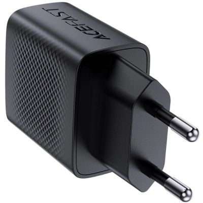 Зарядний пристрій Acefast A82 USB-C PD20W GaN Black (6974316283232)