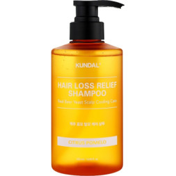 Шампунь Kundal Beer Yeast Scalp Shampoo Citrus Pomelo 500 мл (8809809429706)