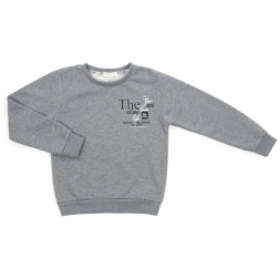Кофта дитяча Breeze базова (19506-128B-gray)