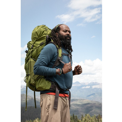 Рюкзак туристичний Osprey Aether 65 garlic mustard green - S/M - зелений (009.2400)