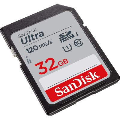 Карта пам&#039;яті SanDisk 32GB SDHC class 10 Ultra (SDSDUN4-032G-GN6IN)