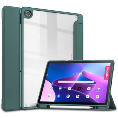 Чохол до планшета BeCover Soft Edge PM Lenovo Tab M10 Plus TB-125F (3rd Gen)/K10 Pro TB-226 10.61&quot; Dark Green (708368)
