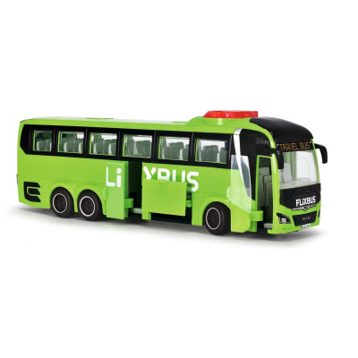Спецтехніка Dickie Toys Туристичний автобус Фліксбас 26,5 см (3744015)