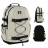 Рюкзак шкільний GoPack Education Teens 186 бежевий (GO25-186L-4)