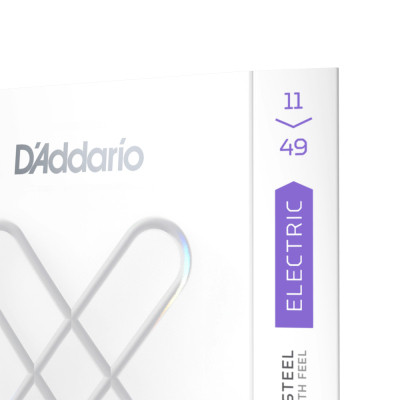 Струни для гітари D&#039;Addario XS Coated Electric Guitar Strings Medium (11-49) (XSE1149)
