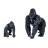 Фігурка Kids Team набір Сафарі самець Горили та дитя (Q9899-A26_1)