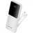 Батарея універсальна Vention 10000mAh 22.5W 3A PD, Built-in USB-C+Lightning Cables, White (FHOW0)