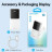 Батарея універсальна Vention 10000mAh 22.5W 3A PD, Built-in USB-C+Lightning Cables, White (FHOW0)