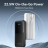 Батарея універсальна Vention 10000mAh 22.5W 3A PD, Built-in USB-C+Lightning Cables, White (FHOW0)
