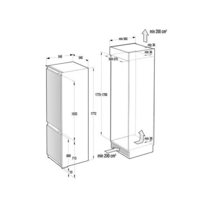 Холодильник Gorenje RKI2181E1